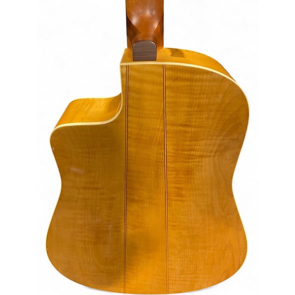 Used Seagull S6 CW FLAME MAPLE Natural Acoustic Electric Guitar