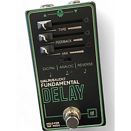 Used Walrus Audio FUNDAMENTAL DELAY Effect Pedal
