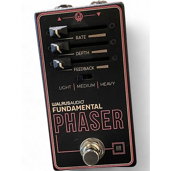 Used Walrus Audio FUNDAMENTAL PHASER Effect Pedal