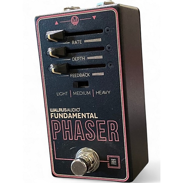 Used Walrus Audio FUNDAMENTAL PHASER Effect Pedal