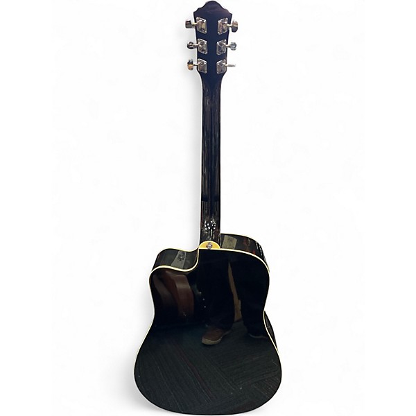 Used Ibanez V70CE Black Acoustic Electric Guitar