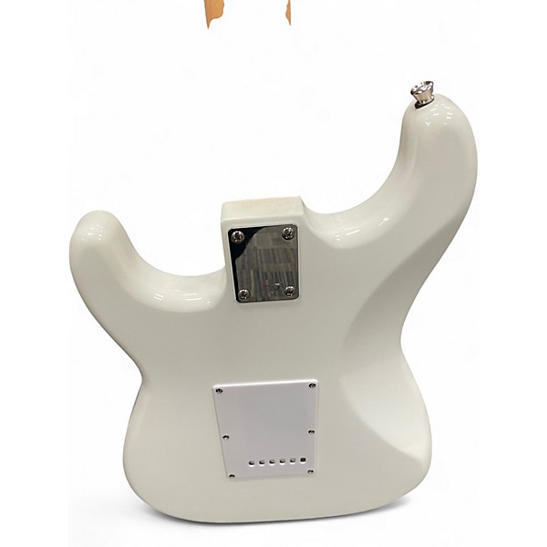 Used Aria Pro II stg series White Solid Body Electric Guitar