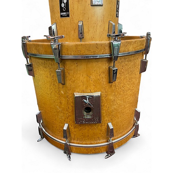 Used 1980s SONOR 5 Piece Lite Scandinavian Birch Drum Kit