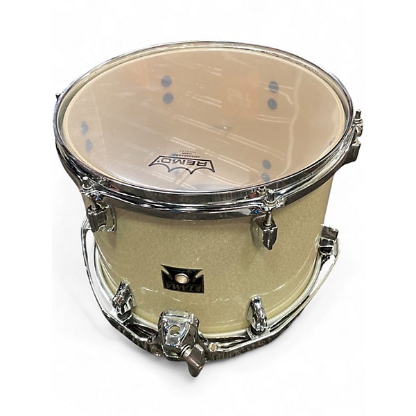 Used TAMA 5 Piece SUPERSTAR CLASSIC WHITE SPARKLE Drum Kit