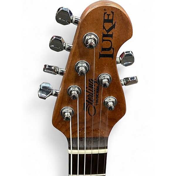 Used Sterling by Music Man LK100 BLUEBERRY BURST Solid Body Electric Guitar