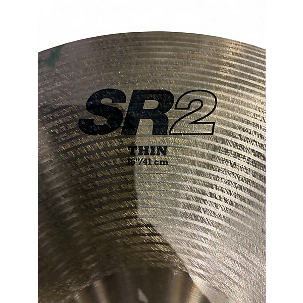 Used SABIAN 16in SR2 Thin Crash Cymbal