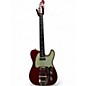 Used 2016 Fender DOUBLE TVJ TELE RELIC Candy Apple Red Metallic Solid Body Electric Guitar thumbnail