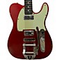 Used 2016 Fender DOUBLE TVJ TELE RELIC Candy Apple Red Metallic Solid Body Electric Guitar