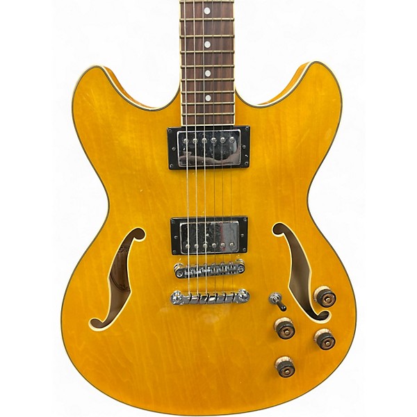 Used Ibanez AS73 Artcore Desert Sun Yellow Hollow Body Electric Guitar