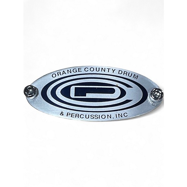 Used Orange County Drum & Percussion 7X13 Maple Ash Natural Gloss Drum