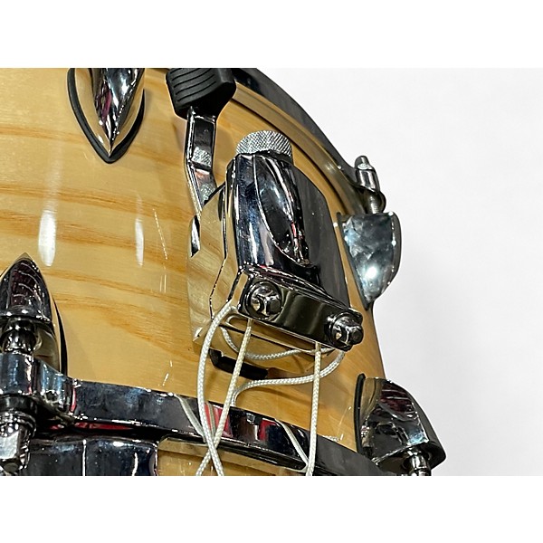 Used Orange County Drum & Percussion 7X13 Maple Ash Natural Gloss Drum