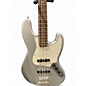 Used Squier Affinity Jazz Bass Silver Sparkle Electric Bass Guitar