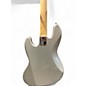 Used Squier Affinity Jazz Bass Silver Sparkle Electric Bass Guitar