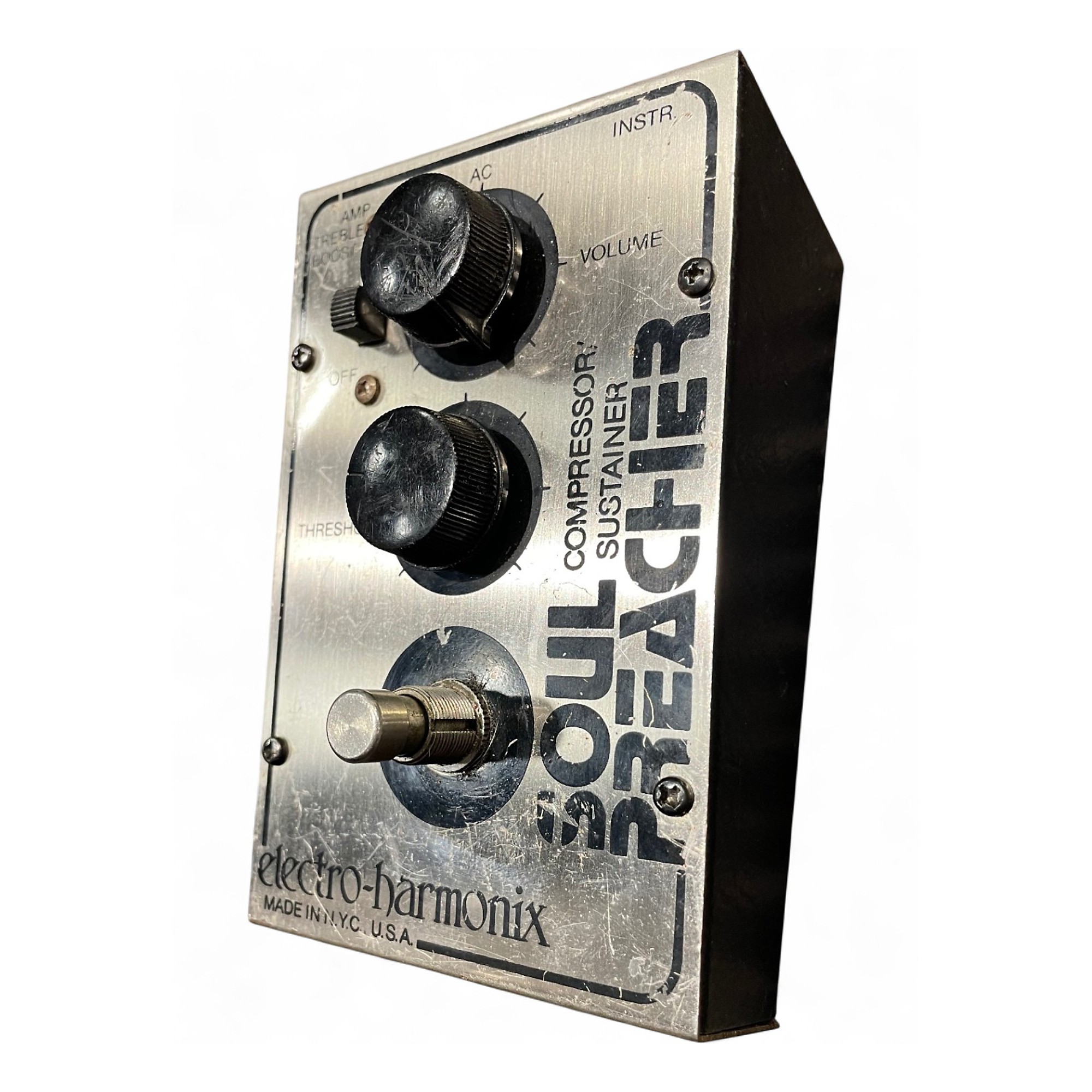 Used Electro-Harmonix SOUL PREACHER COMPRESSOR Effect Pedal
