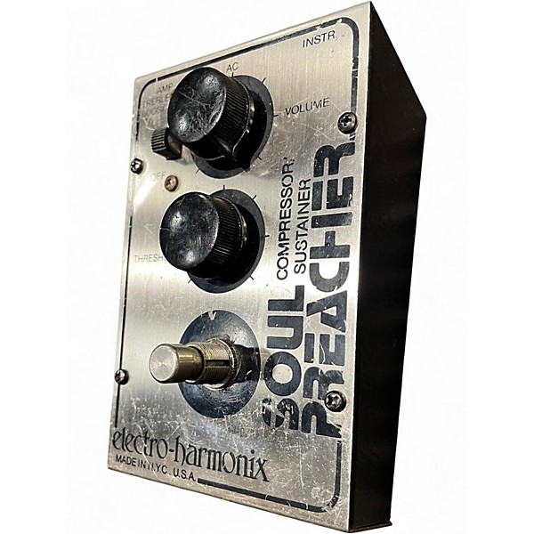 Used Electro-Harmonix SOUL PREACHER COMPRESSOR Effect Pedal