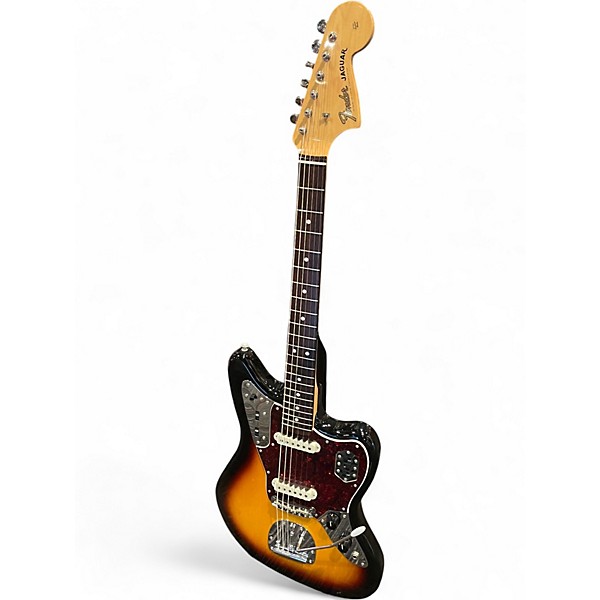Used 2022 Fender TRADITIONAL II 1960S JAGUAR 3 Color Sunburst Solid Body Electric Guitar