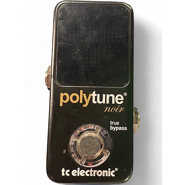 Used TC Electronic Polytune Noir Tuner Pedal | Guitar Center