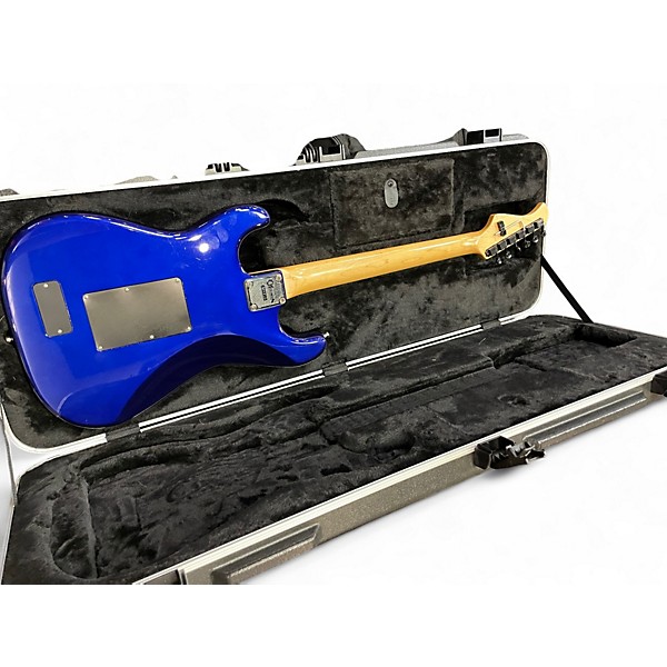 Used 1990s Charvel STX Custom Pro blue Solid Body Electric Guitar