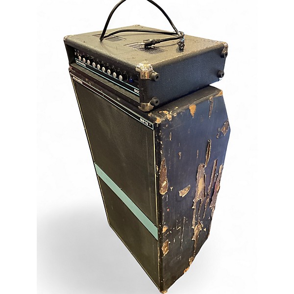 Used Acoustic Vintage B600H + B810 Bass Amp Stack