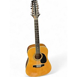 Used Mitchell MD100S12E Natural 12 String Acoustic Electric Guitar