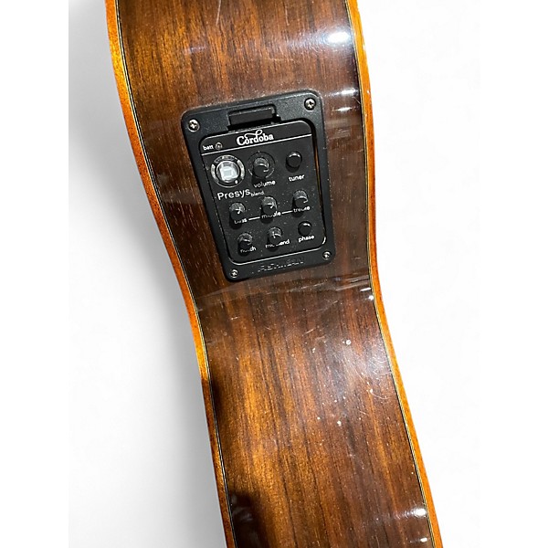 Used Cordoba Fusion 12 ORCHESTRA C Natural Acoustic Electric Guitar