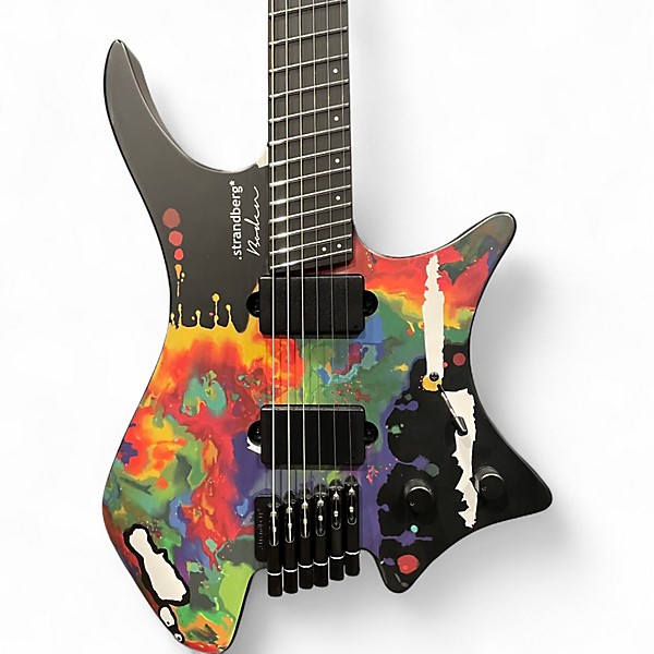 Used strandberg Boden Metal 6 Sarah Longfield Edition Tie Dye Solid Body Electric Guitar