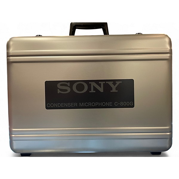 Used Sony C800G PAC Microphone System With Power Supply Tube Microphone