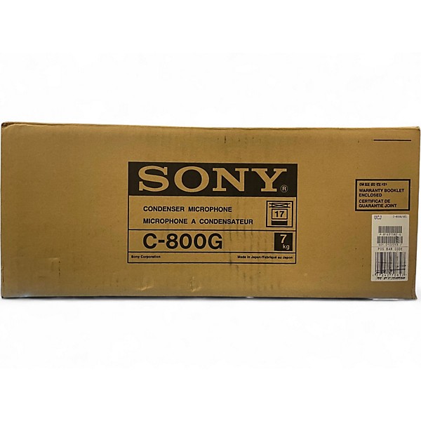 Used Sony C800G PAC Microphone System With Power Supply Tube Microphone
