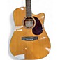 Used Takamine EG530DLX Natural Acoustic Electric Guitar