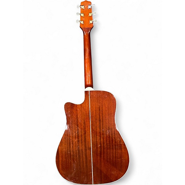 Used Takamine EG530DLX Natural Acoustic Electric Guitar
