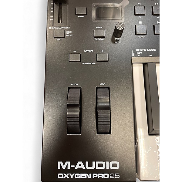 Used M-Audio Oxygen Pro 25 MIDI Controller