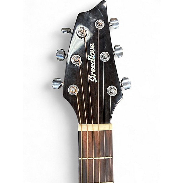 Used Breedlove Pursuit Concert Mahogany 2 Color Sunburst Acoustic Electric Guitar