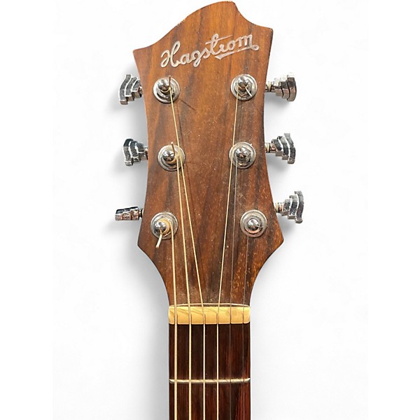 Used Hagstrom OC78S Natural Acoustic Guitar