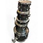 Used Pearl 5 Piece ROADSHOW Gray Drum Kit thumbnail