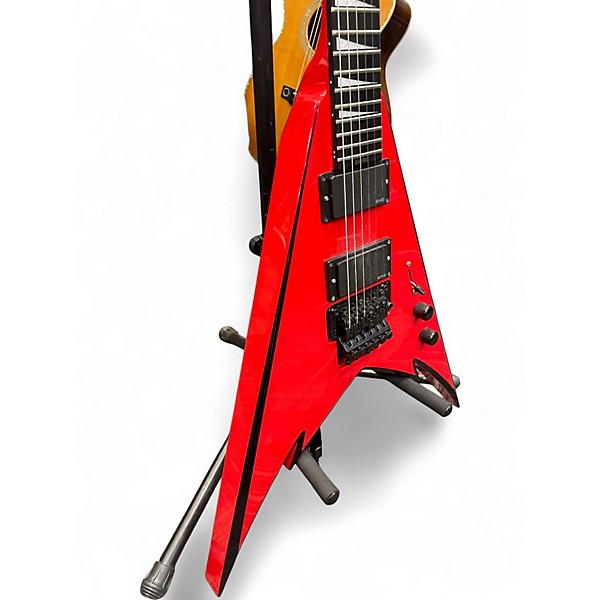 Used Jackson Pro Series Phil Demmel Demmeliton King V Red Solid Body Electric Guitar