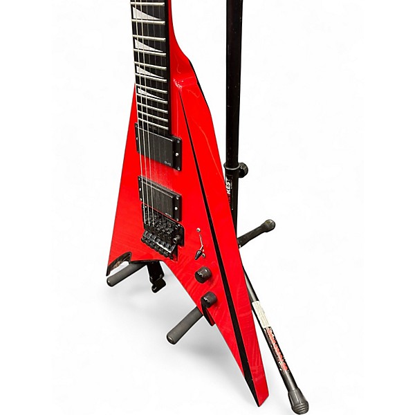 Used Jackson Pro Series Phil Demmel Demmeliton King V Red Solid Body Electric Guitar