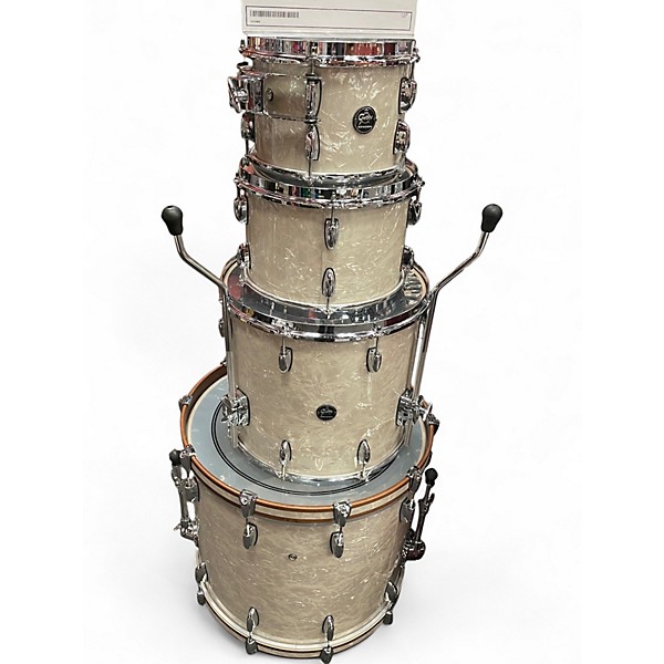 Used Gretsch Drums 4 Piece Renown VINTAGE MARINE PEARL Drum Kit