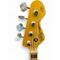 Used Vintage Icon Series VJ74 Worn Black Electric Bass Guitar