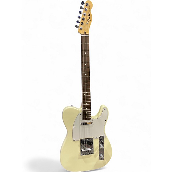 Used Fender Standard Telecaster Olympic White Solid Body Electric Guitar