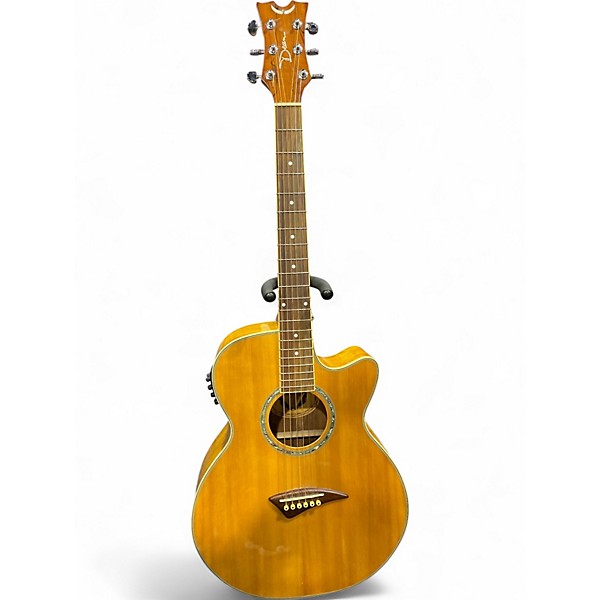 Used Dean Performer E Spalted Maple Acoustic Electric Guitar