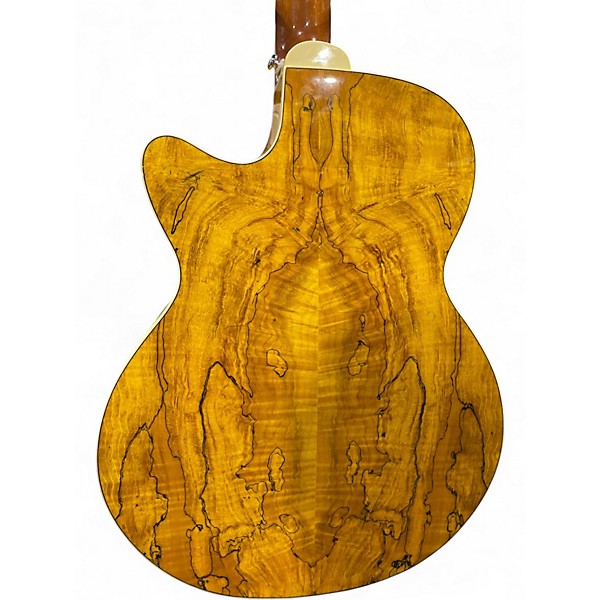 Used Dean Performer E Spalted Maple Acoustic Electric Guitar