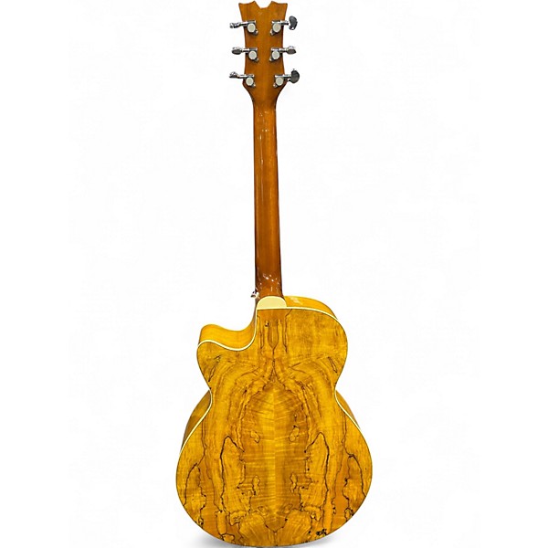 Used Dean Performer E Spalted Maple Acoustic Electric Guitar