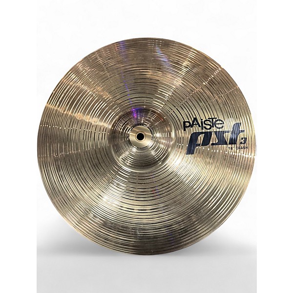 Used Paiste 16in PST3 Crash Ride Cymbal