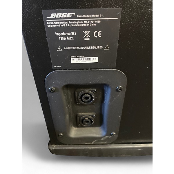 Used Bose L1 Model I With B1 Bass Module Sound Package