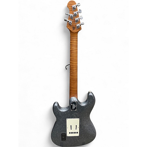 Used Ernie Ball Music Man CUTLASS HSS Charcoal Sparkle Solid Body Electric Guitar