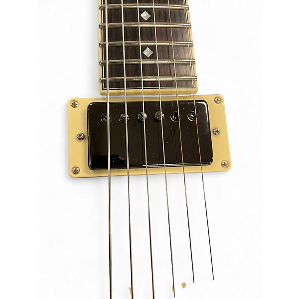 Used D'Angelico EXCEL MINI DC TOUR SLATE BLUE Hollow Body Electric Guitar