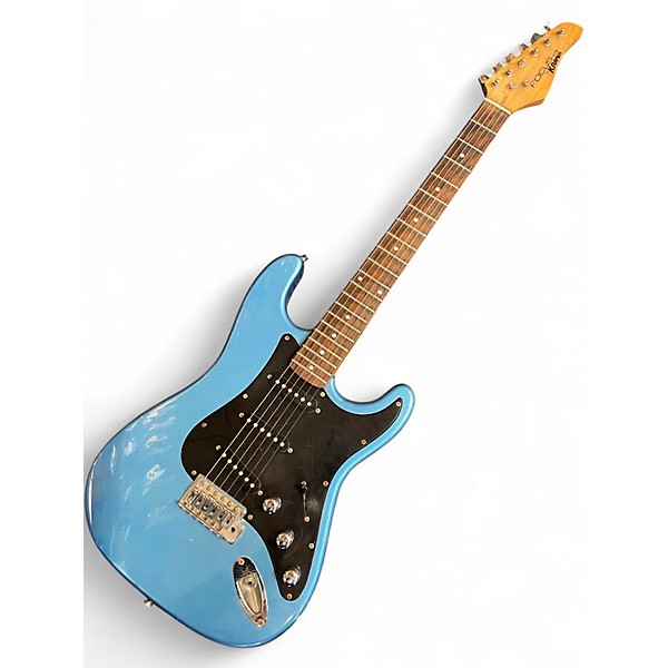 Used Kramer focus 111s Blue Solid Body Electric Guitar