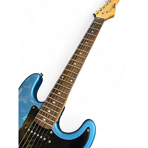 Used Kramer focus 111s Blue Solid Body Electric Guitar