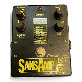 Vintage 1997 Tech 21 SANSAMP CLASSIC Effect Pedal