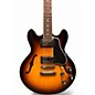 Used Gibson Custom ES339 Vintage Sunburst Hollow Body Electric Guitar
